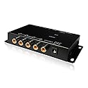 SaiDian 1Pcs Video Quad Splitter 4-Way Mini Processor Multiplexer Switcher for CCTV Security Camera