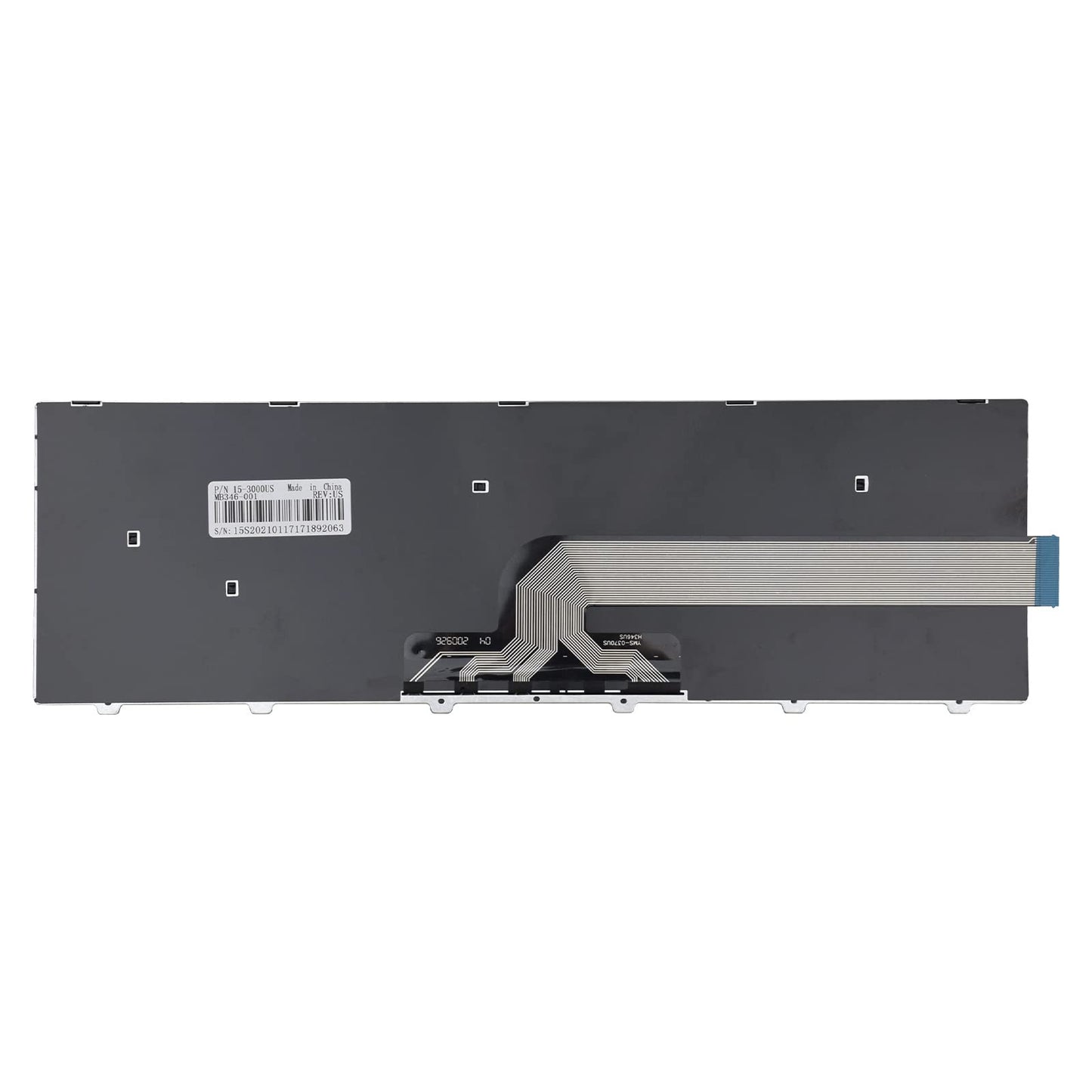 SUNMALL Laptop Replacement Keyboard with Frame Compatible with 15 3000 5000 3541 3542 3543 3551 3552 3558 3593 3567 5542 5545 5547 5755 5551 5558 5552