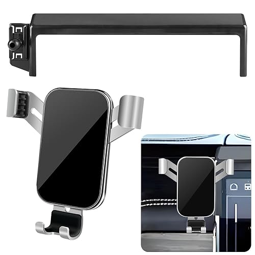 LUNQIN Car Phone Holder for GMC Yukon 2025 2026 and GMC Yukon XL 2025-2026 Auto Interior Accessories Best Cell Phones Mount Cellphone Mobile Cradle