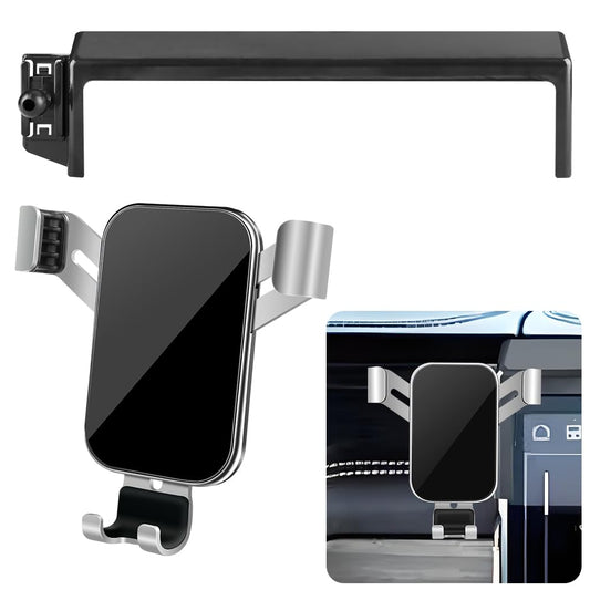 LUNQIN Car Phone Holder for GMC Yukon 2025 2026 and GMC Yukon XL 2025-2026 Auto Interior Accessories Best Cell Phones Mount Cellphone Mobile Cradle