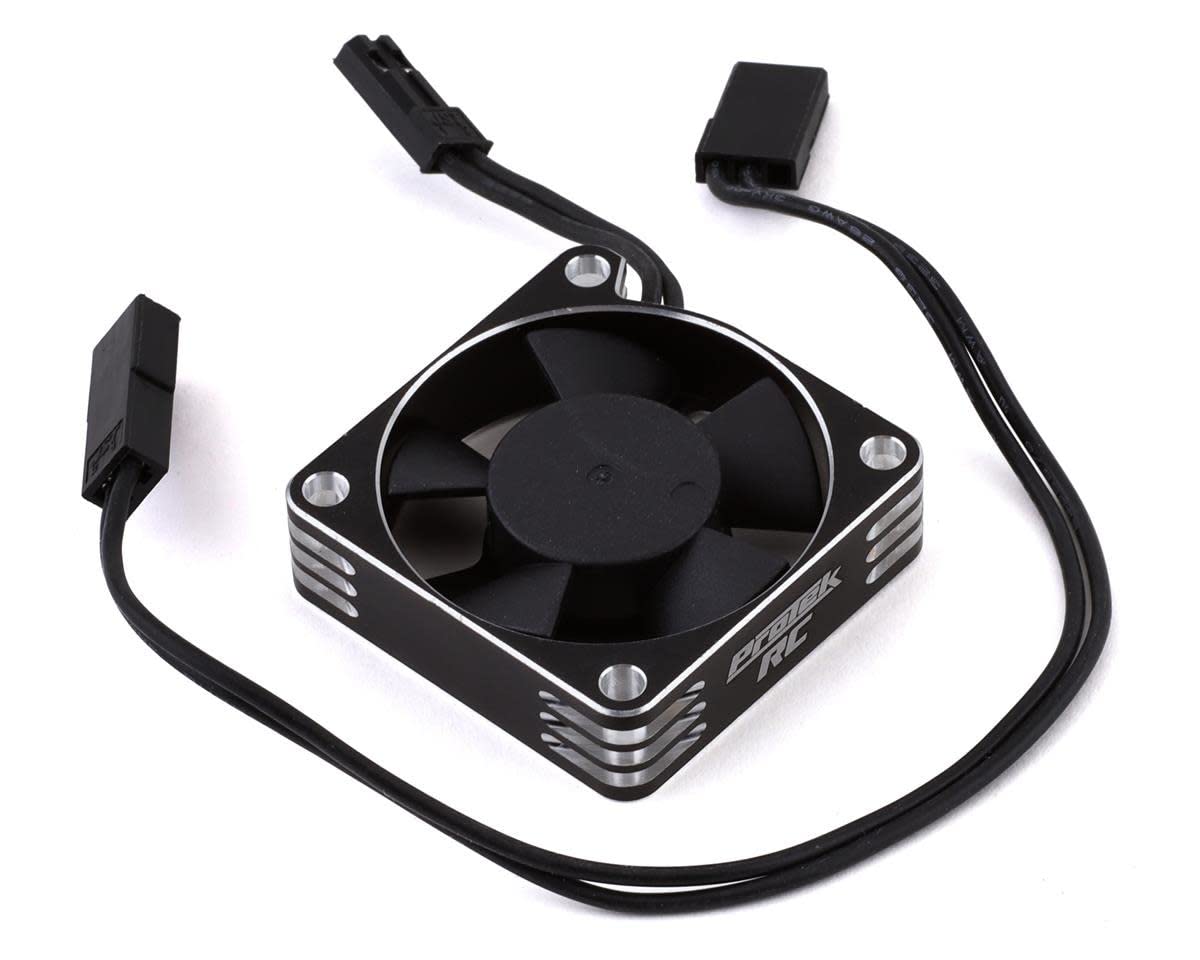 35x35x10mm Aluminum High Speed HV Cooling Fan (Silver/Black) / Protek RC / PTK-2113
