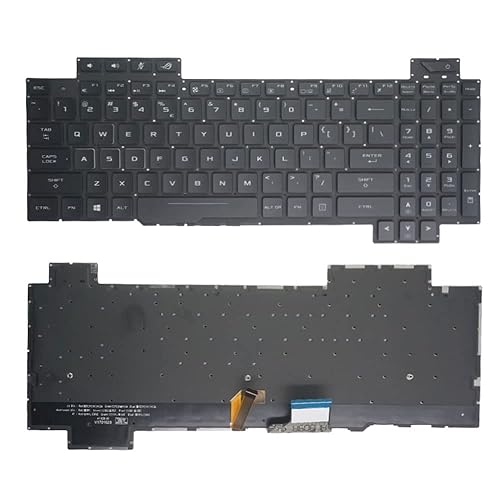 Laptop Replacement Keyboard Compatible for Asus ROG Strix SCAR Edition GL703GS GL703GM US Layout Backlit