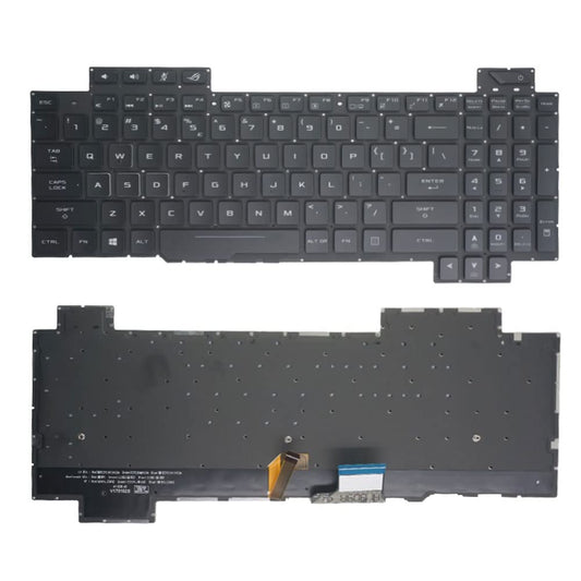 Laptop Replacement Keyboard Compatible for Asus ROG Strix SCAR Edition GL703GS GL703GM US Layout Backlit