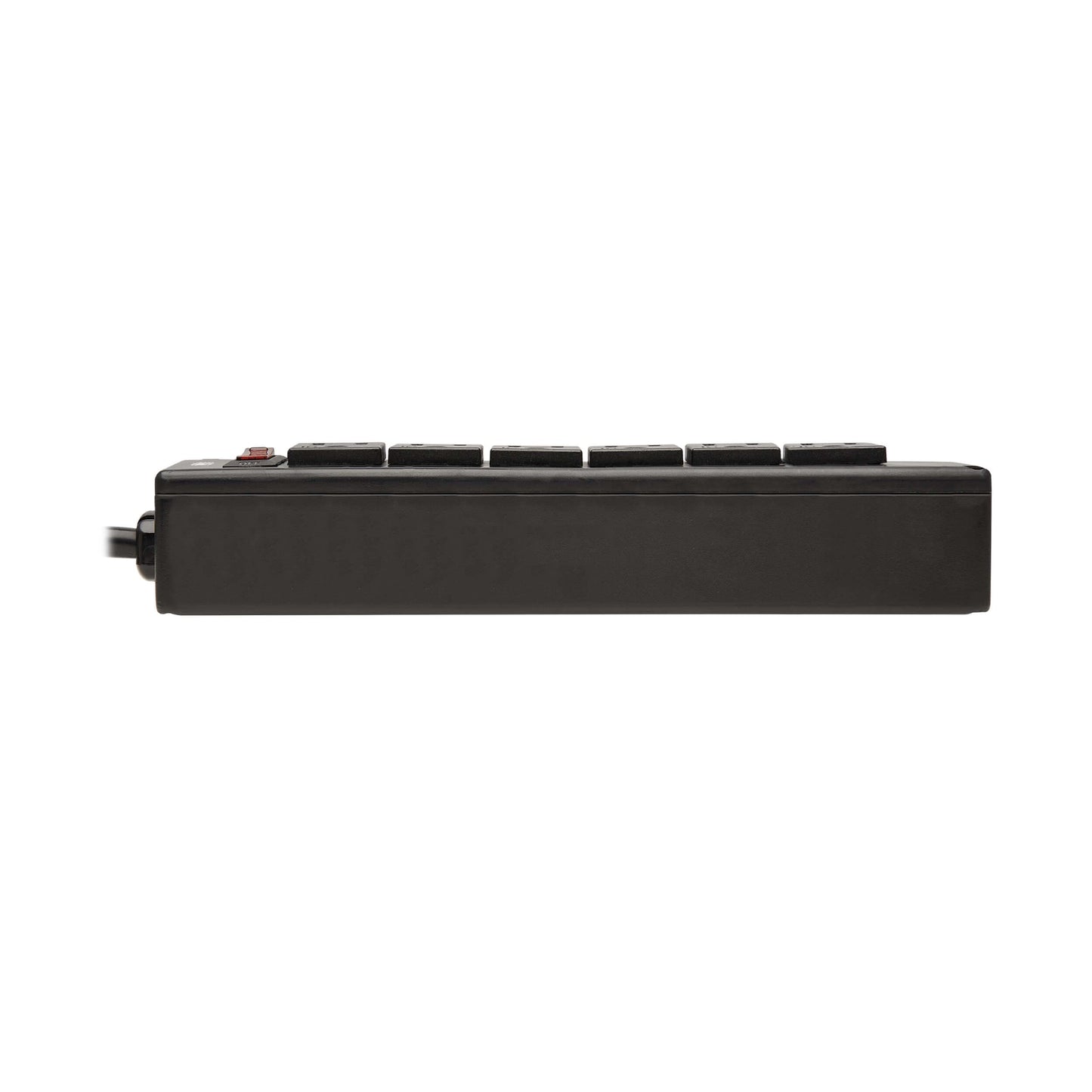 Tripp Lite Safe-IT Surge Protector with Coiled Power Cable, 6 Standard Outlets, Lighted On/Off Switch, 10 Foot Spiral Cord, 300 Joules, $10,000