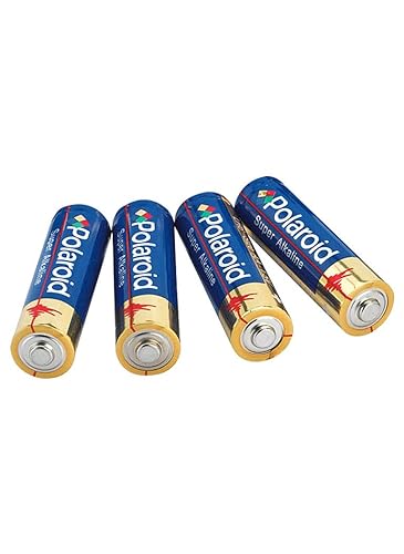 Darice Polaroid Super Alkaline Batteries Super AA - 4/ Pack