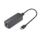 REVOTECH PoE to USB C Adapter Converter, Convert POE to Output 5V/2A Type-C with Ethernet, IEEE802.3af with 10/100Mbps, Wired Broadband and PD