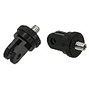 1/4 Inch Aluminum Metal Camera Mount Adapter, Conversion Camera Tripod Mount Compatible with GoPro Hero 13/12/11/10/9/8 Black,DJI Action 6/5 Pro/4/3