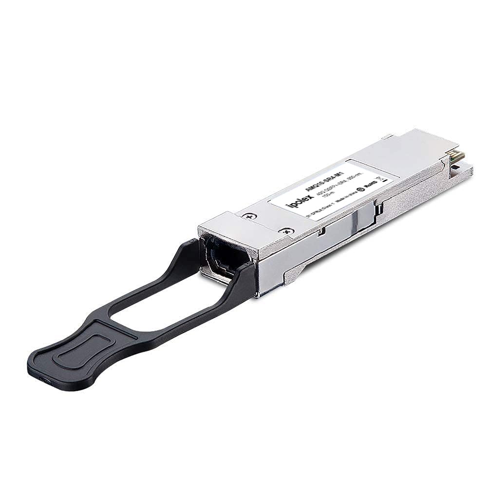 ipolex 40G QSFP+ 40GBase-SR4 Transceiver Module for Cisco QSFP-40G-SR4, Ubiquiti, D-Link, Supermicro, Netgear and More(MMF, 850nm, MPO, Reach up