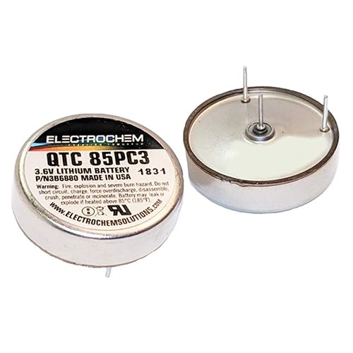 BatteryGuy QTC 85PC3 Lithium Meter Battery, 3.6V 1000mAh
