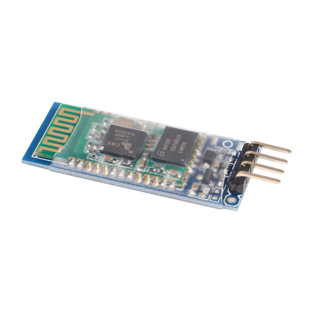 4Pcs HC-06 RS232 4 Pin Wireless Bluetooth Serial Transceiver Module Bi-Directional Serial Support Slave and Master Mode