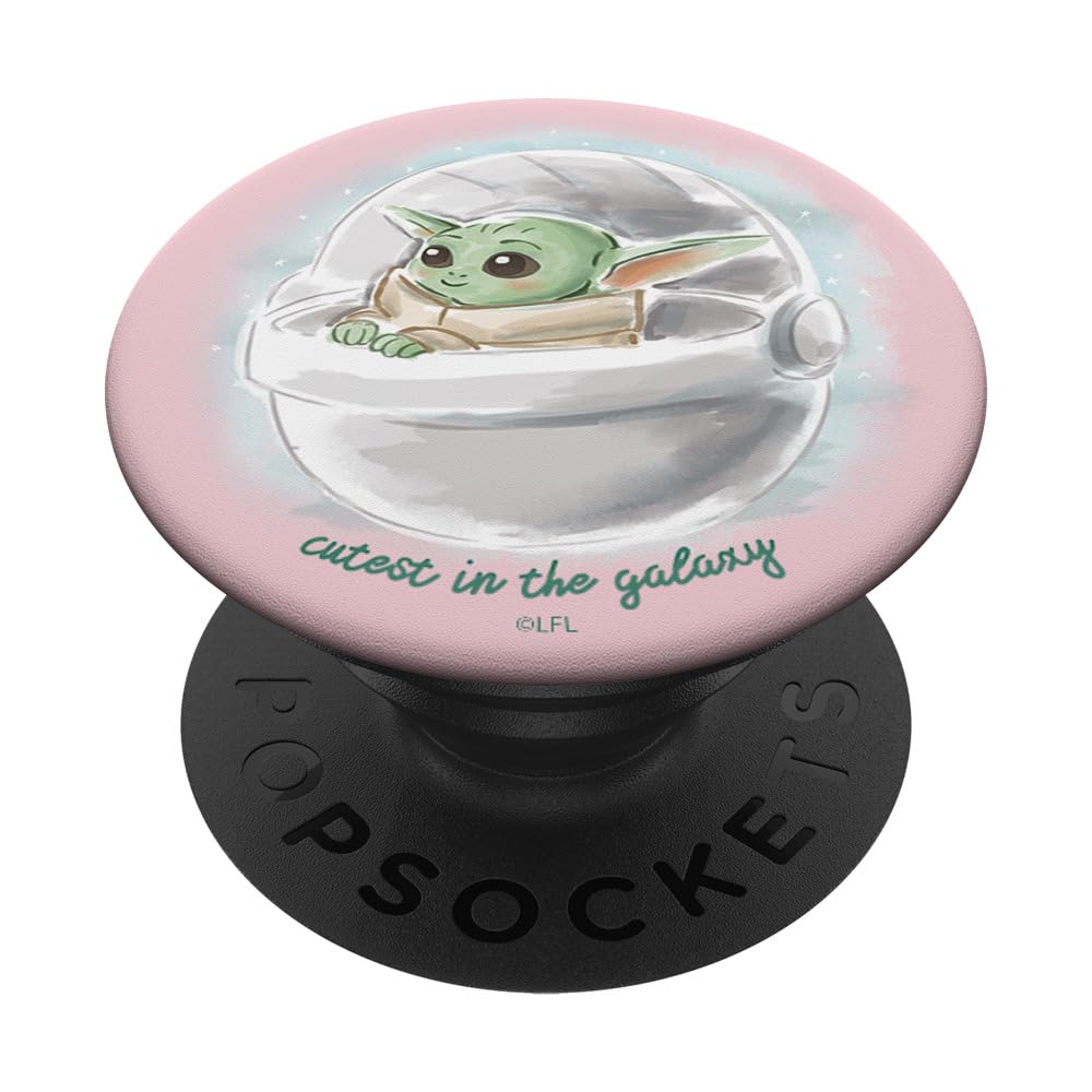 Star Wars The Mandalorian The Child Cutest In The Galaxy PopSockets Adhesive PopGrip
