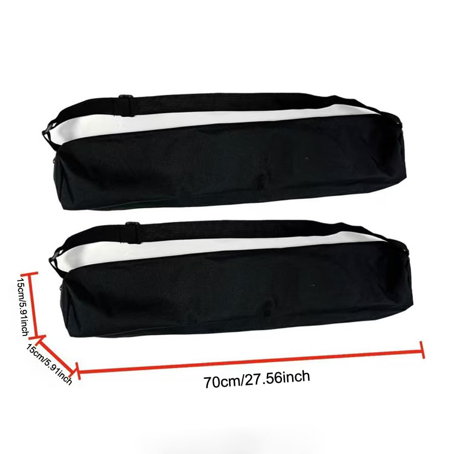 SquEqu Camera Tripod Carrying Case with Shoulder Strap 27 Inch Long Phone Tripod Bag for Microphone Stand Floor Boom Arm Mic Stand Sheet Music Stand