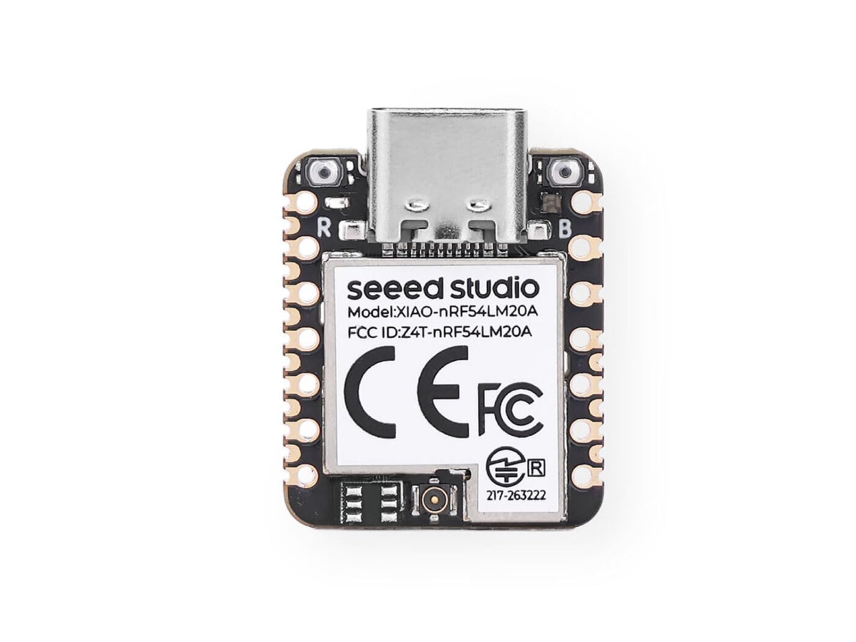 1pc XIAO nRF54LM20A Bluetooth 6.0 Development Board, 512KB RAM, 2MB NVM, Arm Cortex-M33 128 MHz, with nPM1300 PMIC