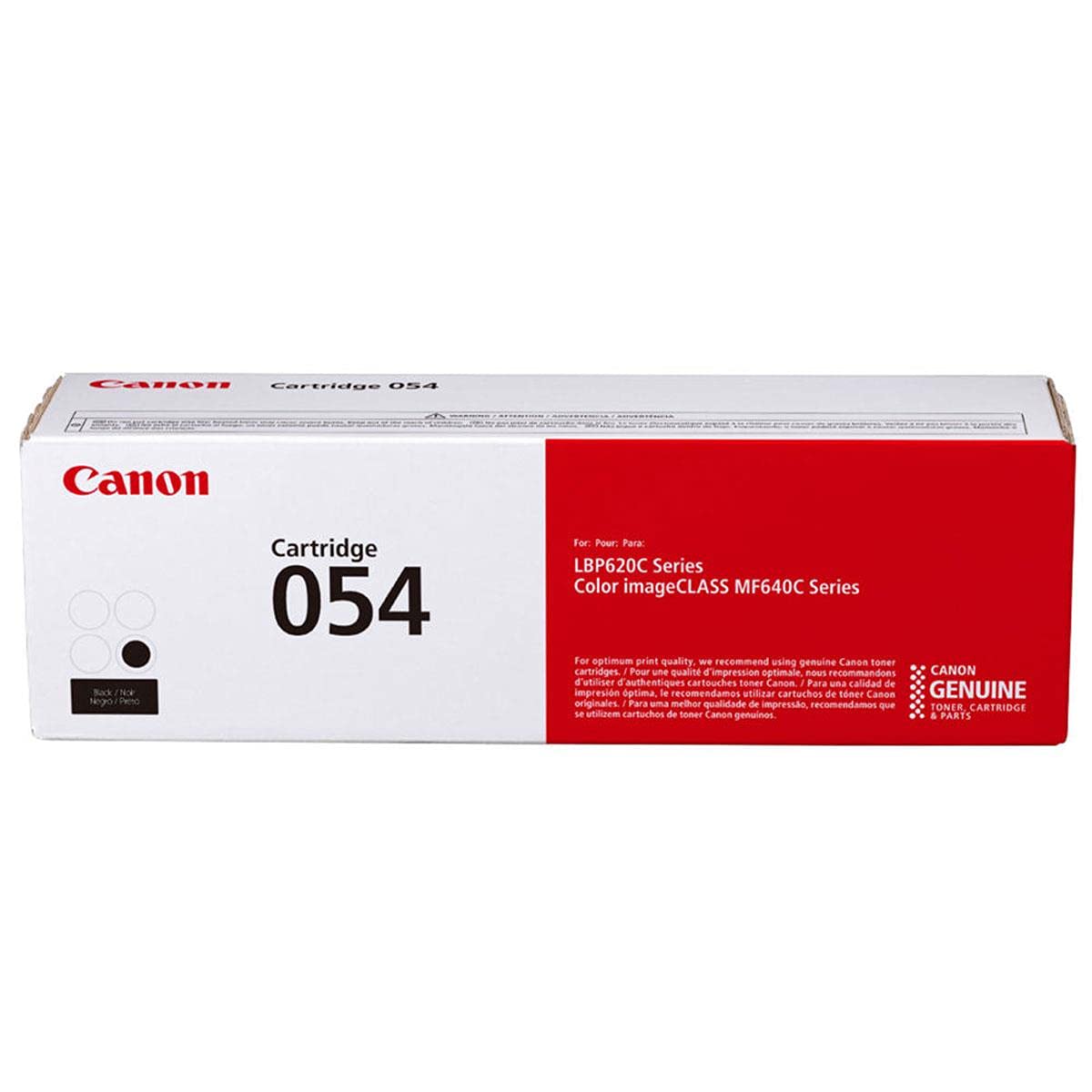 Canon 2 Pack CRG 054 Standard Toner Cartridge for LBP622 & MF644 Printers, Black