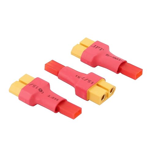 OliRC 3pcs XT60 / XT-60 Female to JST Wireless Connector Adapter(C51-3)