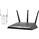 NETGEAR - Nighthawk DST AC1900 (R7300) Wireless-AC Gigabit Router with DST Adapter - Black