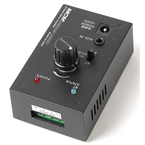 Compact 30 Watt Amplifier with Bluetooth Receiver