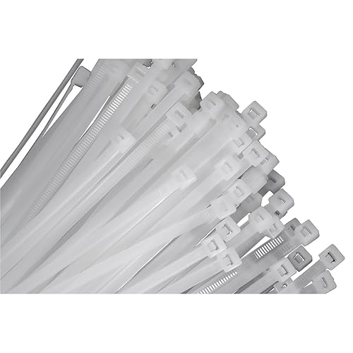 K Tool International Cable Zip Tie 4 in. Natural 100/Pack 18 lb. Tensile