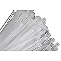 K Tool International Cable Zip Tie 4 in. Natural 100/Pack 18 lb. Tensile