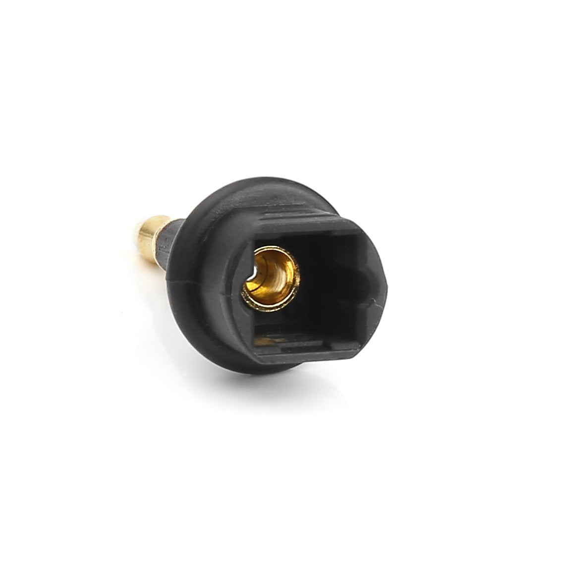MOBOREST Digital Fiber Optic Toslink to 3.5mm Jack (Mini Toslink) Plug Adaptor Digital Optical for Audio (2Pack)