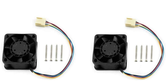 2 Pack Dedicated DC 5V Cooling Fan Compatible with NVIDIA Jetson Nano Developer Kit and B01 Version PWM Speed Adjustment Strong Cooling Air Fan