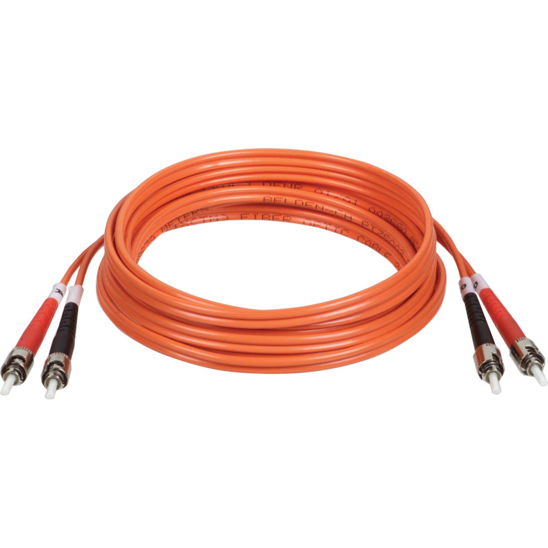 Tripp Lite Duplex Multimode 62.5/125 Fiber Patch Cable (ST/ST), 2M (6-ft.)(N302-006)