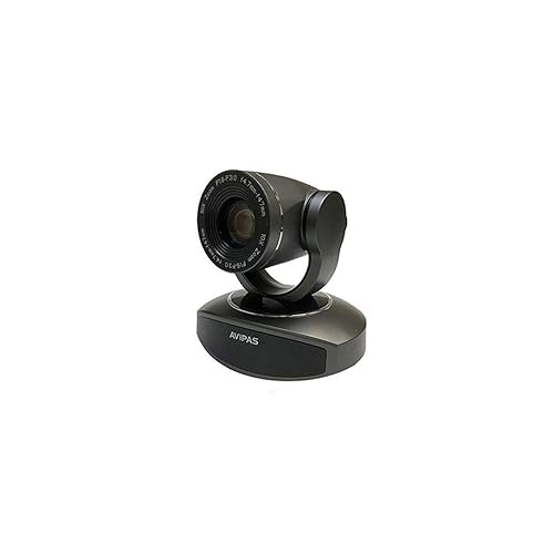 AVIPAS AV-1081G 10x HDMI PTZ Camera with IP Live Streaming - Dark Grey