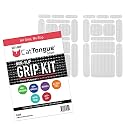 CATTONGUE GRIPS Non-Abrasive Grip Tape Strips - Heavy-Duty, Pre-Cut Anti-Slip Tape for Phones, Tablets, Crafting & More - Indoor & Outdoor Anti-Slip