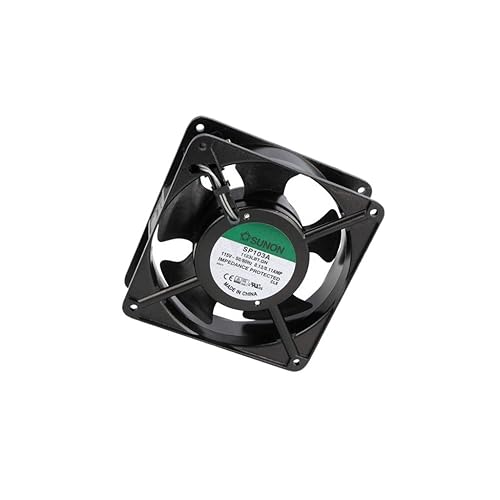 Sunon Fans SP103A-1123LBT.GN Fan; AC; 115V; Dual Ball Bearing; 120 x 120x 38mm