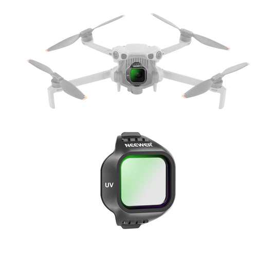 NEEWER UV Filter Compatible with DJI Mini 5 Pro Drone, Snap On Protective Filter Camera Lens Protector Multicoated Optical Glass Aerial Photography