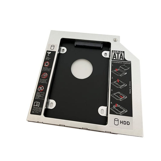 DY-tech 2nd SATA Hard Drive HDD SSD Caddy Frame Tray for HP ProBook 445 450 470 G1 G2 UJ8C2 440 455 G0 - GU90N