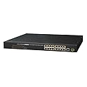 Lorex 16 Port PoE+ Switch for IP Security Camera Systems, Power Over Ethernet Switch for High Speed Transmission, Adds 16 Channels to Existing NVR
