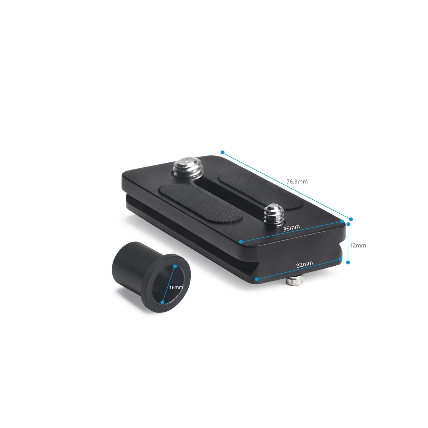 Flycam Arm and Vest Gimbal Adapter for Camera Gimbal. Mounts on Arm with 5/8" or 16mm Diameter. for Flycam Galaxy or Vista (FLCM-GA~)