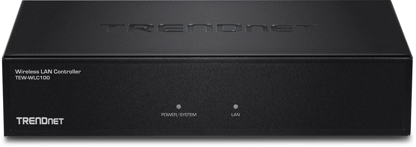 TRENDnet Wireless LAN Controller, Built-in 5-Port GB Switch, Compatible with: TEW-755AP/TEW-821DAP/TEW-825DAP, Access Point Management, TEW-WLC100