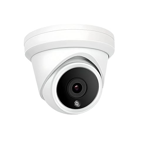 Auview 6MP PoE Security Camera Outdoor/Indoor, Wide Angle 110° 2.8mm IP Camera with Built-in Microphone, 100ft IR Night Vision, IP66 Weatherproof