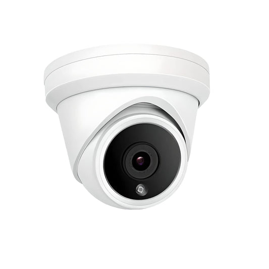 Auview 6MP PoE Security Camera Outdoor/Indoor, Wide Angle 110° 2.8mm IP Camera with Built-in Microphone, 100ft IR Night Vision, IP66 Weatherproof