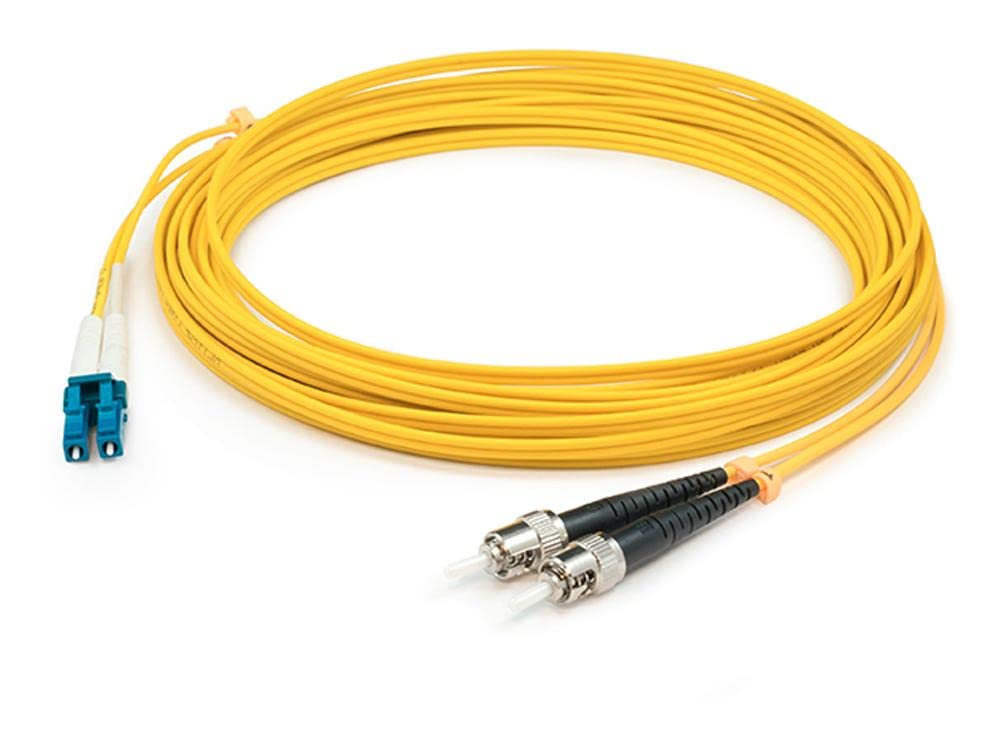 AddOn 7m Single-Mode Fiber (SMF) Duplex ST/LC OS1 Yellow Patch Cable