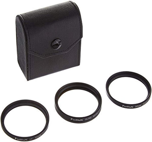 Fotodiox Filter Kit, UV, Circular Polarizer, Soft Diffuser, 49mm for Canon, Nikon, Sony, Olympus, Pentax, Panasonic Camera Lenses.