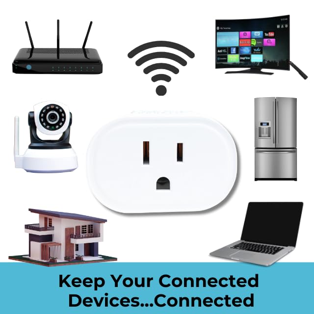 Keep Connect Router Wi-Fi Reset Device. Automatic Router Rebooter. If You Enter a Phone Number it Will Send Texts Upon resets.