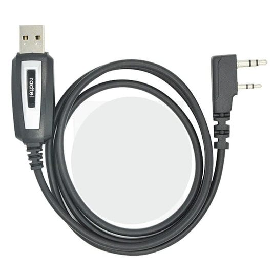 radtel USB Programming Cable for RT-920 RT-470 RT-470X, UV-K5 RT-590, Compatible RT12 RT-910B RT-860 RT-493 UV9D RT-900 RT-4D Walkie Talkie