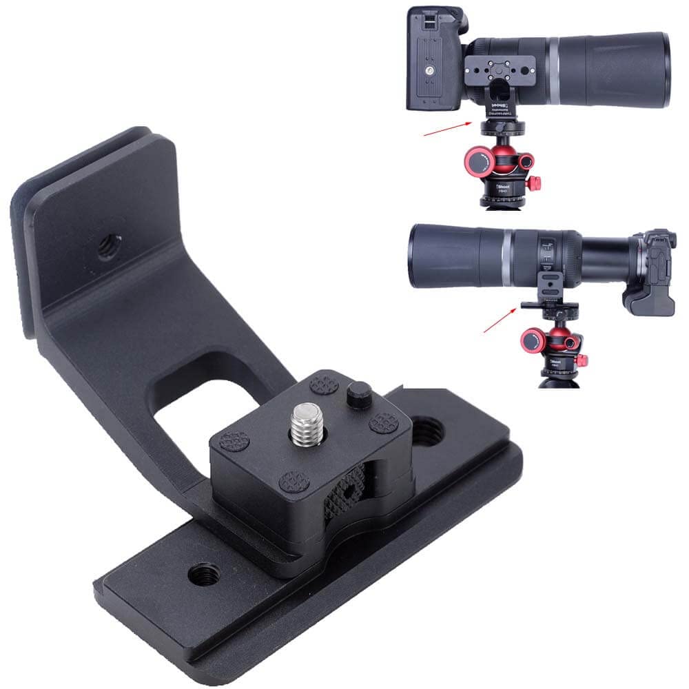 iShoot Lens Collar Foot Stand Tripod Mount Ring Base Compatible with Canon RF 600mm f/11 is STM & RF 800mm f/11 is STM, Support Vertical Shoot, with 2