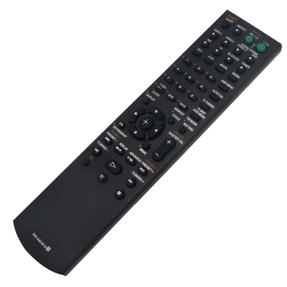 RM-AAU019 Replacement Remote Control for Sony Home Theatre System in Living Rooms or Rooms, No Programming or Pairing Needed, Replace Remote