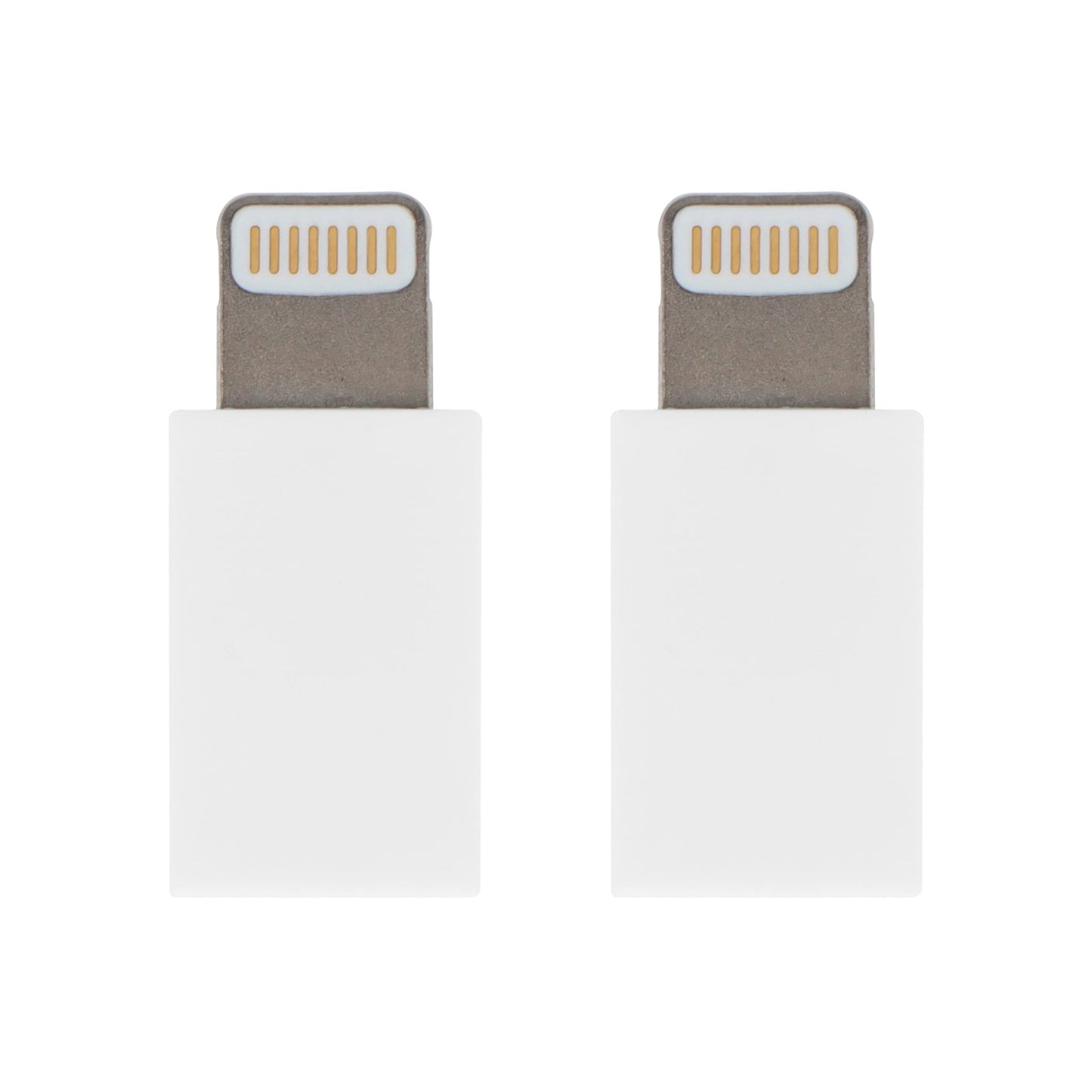VisionTek Micro USB to Lightning Adapter - 2 Pack - MFi Certified Adapter for iPhone, Ipad, iPod and AirPods. Compatible with iPhone 12/12 Pro/12 Pro…