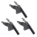 ThtRht 3 Pack Microphone Stand Rotating Bracket Replacement Boom Arm Support Rotating Axle Feet for Mic Stand Adjustable Microphone Desk Stand