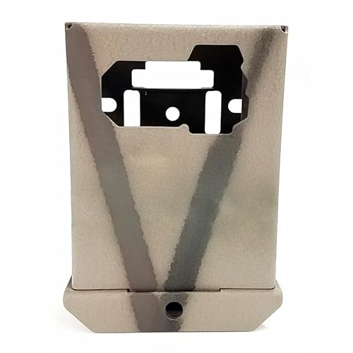 CAMLOCKBOX Theft-Deterrent Powder-Coated Steel Security Box Compatible with Spypoint Link-Micro Trail Cameras (61050)