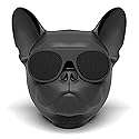 PUSOKEI Wireless French Bulldog Mini Outdoor Portable Speaker with Stereo Super Bass, Personalized Cool Speaker for Home Party, Cafe, Bar
