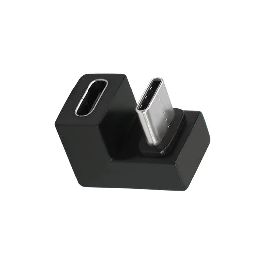 SHANFEILU USB C U-Shape Adapter 180 Degree USB 3.1 Type C Male to Female U-Shape Charging Connector Adapter 4K60Hz 10Gbps for Laptop,Tablet,USB-C…