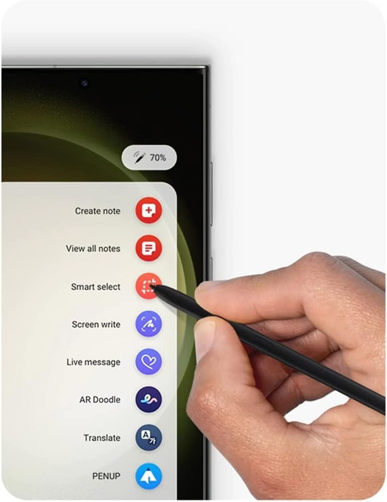 S Pen S23 Ultra Stylus (WithBluetooth) Replacement for Samsung Galaxy S23 Ultra Pen, S23 Ultra S Pen with 5xTips/Nibs (Sky Blue/Lime)