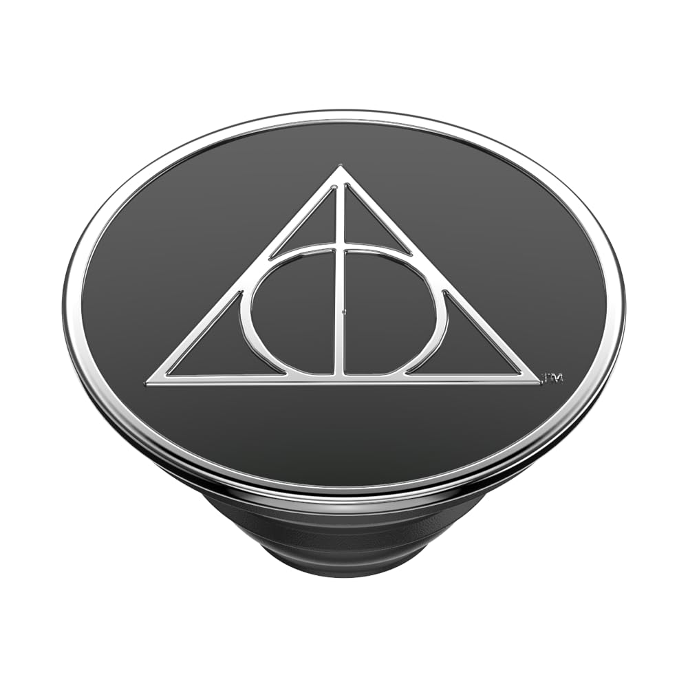 PopSockets Adhesive Phone Grip, Holder, Phone Stand, Harry Potter - Enamel Deathly Hallows