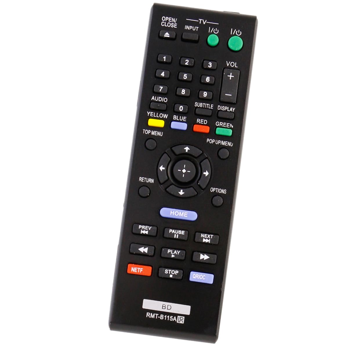 ZdalaMit RMT-B115A Replacement Remote Control fit for Sony Blu-Ray Disc DVD Player BDP-S480 BDP-S2100 BDP-S280 BDP-S580 BDP-S380